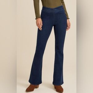 m jeans by Maurice’s - Flare Crossover Pull On High Rise Jean